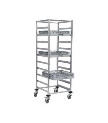Carros para bandejas Carro Cestas Lavavajillas 50x50 10 niveles 136X Sistema 136X Carros para bandejas Carro Cestas Lavavajillas 50x50 10 niveles 136X Sistema 136X