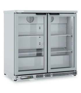 Back Bar inox 2 puertas batientes EHB-250-LI altura 85 cms