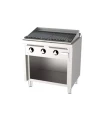 Barbacoa a gas con mueble 80x60 cms B6008E