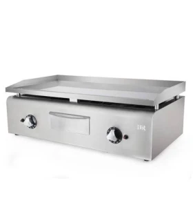 Plancha a gas en acero cromado 90 cms PLC900CR