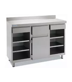 Mueble Cafetero 2 estantes 1500x600mm Edenox