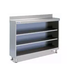 Mesa Frente Mostrador 2 estantes 2025x350 Edenox