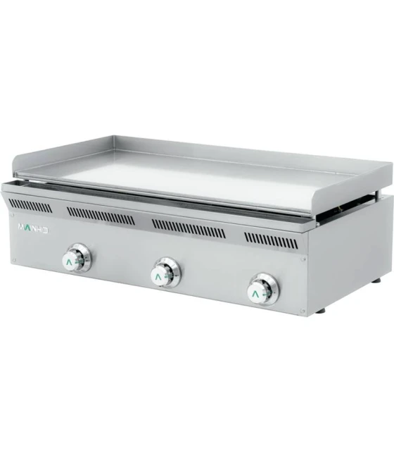 Plancha a gas modular cromo duro 90cms Eco Line Mainho