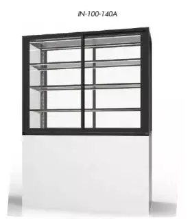 Vitrina Caliente Autoservicio 1000x600x1400mm Sayl Integra IN-100-1...