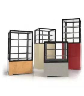 Vitrina Caliente Autoservicio 1000x600x1400mm Sayl Integra IN-100-140AC