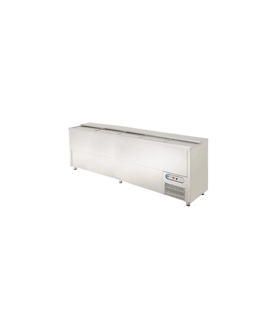 Botellero 5 puertas inox 2500mm en inox Edenox EB-250-I