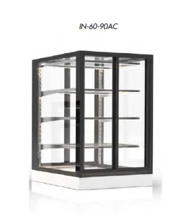 Vitrina Caliente Sobremostrador Autoservicio 600x600x950mm Sayl Int...