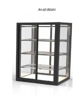 Vitrina Neutra Sobremostrador Autoservicio 600x600x820mm Sayl Integ...