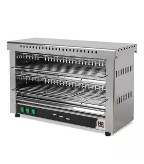 Tostador eléctrico maxi doble de cuarzo sin temporizador T09SIN