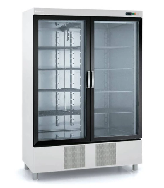 Armario Expositor Refrigerado Interior Inox 2 puertas Coreco EBR-1302