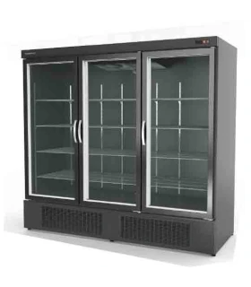 Armario Expositor Refrigerado Interior Inox 3 puertas Coreco EBR-2003