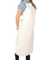 Delantal de escay blanco