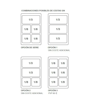Cocedores de Pasta Cuecepasta a Gas de 40+40 litros CPG40L40L900E HR Fainca CPG40L40L900E