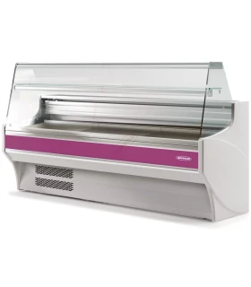 Vitrina Refrigerada Expositora Charcutera Recta Fondo 800 VE-8-10-R