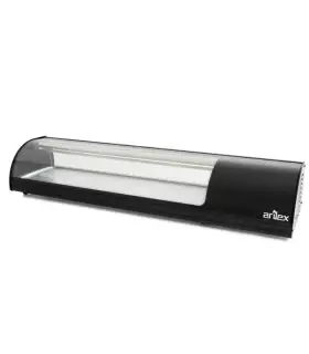 Vitrina refrigerada de tapas cuba plana 1450mm Arilex 6VTL