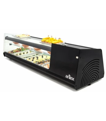 Vitrinas de Tapas Vitrina refrigerada de tapas cuba plana 3 pisos 1450mm Arilex 6VTL TRIPLE Arilex 6VTL TRIPLE
