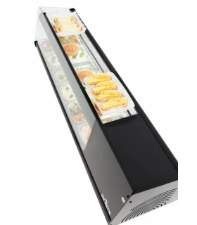 Vitrina refrigerada de tapas cuba plana 3 pisos 1800mm Arilex 8VTL TRIPLE