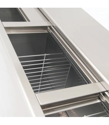Botelleros Botellero 3 puertas inox 1500mm en inox Edenox EB-150-I Edenox 19052172