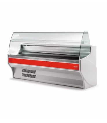 Vitrinas Mostrador Vitrina Refrigerada Expositora Charcutera Curva Fondo 900 VE-9-15-C Docriluc VE-9-15-C