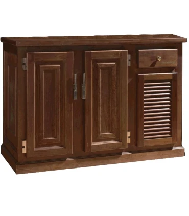 Frente Mostradores Frentemostrador Refrigerado 3 Puertas en Madera color Miel CM 2000 Maderinox CM 2000