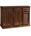 Frentemostrador Refrigerado 3 Puertas en Madera color Miel CM 2000