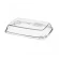 Tapa en policarbonato para fuente 19 cm ( 40 unidades ) Blanco 32