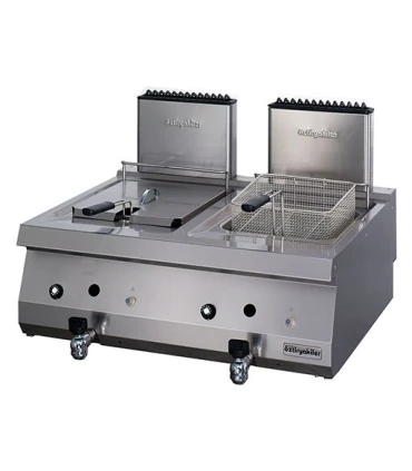 Freidora a gas doble de 12+12 litros FI5 6156