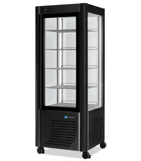 Vitrina 4 Caras Refrigerada de Pastelería 400F