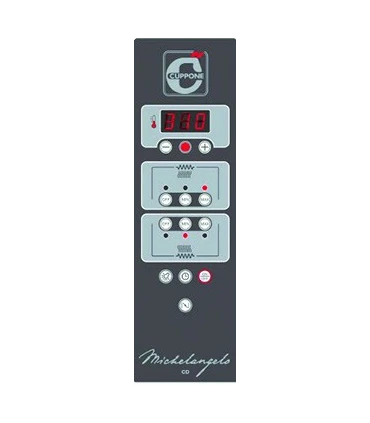 Hornos de Pizza Horno eléctrico Cuppone Michelangelo 435 2 8 pizzas de 35 Cuppone ML435 2
