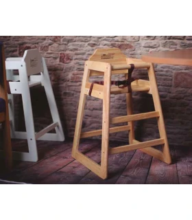 Trona para restaurante blanca modelo 63