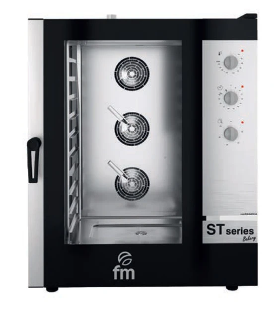 Horno eléctrico analógico 10 bandejas ST Bakery FM STB 610 M Horno eléctrico analógico 10 bandejas ST Bakery FM STB 610 M