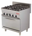 Cocina a Gas 4 fuegos con horno serie 700 Arisco GR722