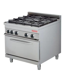 Cocina a Gas 4 fuegos con horno serie 900 Arisco GR922