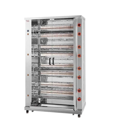 Asadores de Pollos Asador a gas Multifunción de 16 espadas M4 de Feca Feca 00-169602
