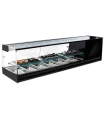 Vitrina refrigerada Sushi de 2 pisos con 4 bandejas GN 1/3 SHS-4i