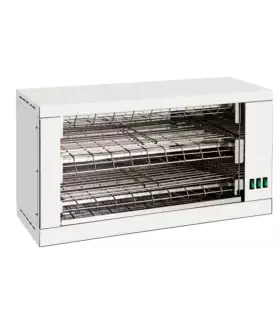 Tostador 2 pisos Maxi resistencias de cuarzo sin temporizador 3600W...