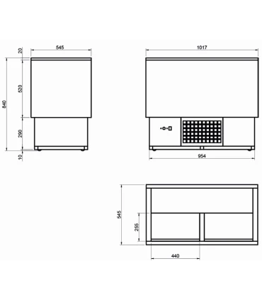 Botelleros Botellero Edenox serie EBE 2 puertas EBE-100 Edenox
