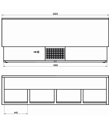 Botelleros Botellero Edenox serie EBE 4 puertas EBE-200 Edenox