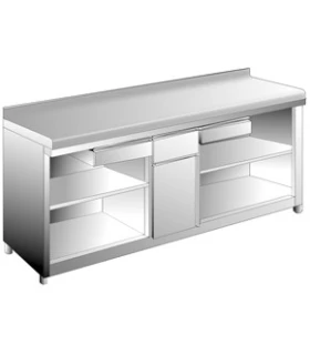 Mueble Cafetero 1 estante 2550x600mm Edenox