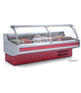 Vitrina Refrigerada Charcutera Modular de 2525 mm Serie 1200 VE-12-...