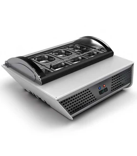 Vitrina Refrigerada 8 GN 1/6 Sayl Topping Box