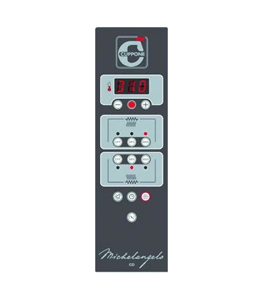 Hornos de Pizza Horno eléctrico Cuppone Caravaggio 8+8 pizzas 35 cms CR835/2 Cuppone CR835/2