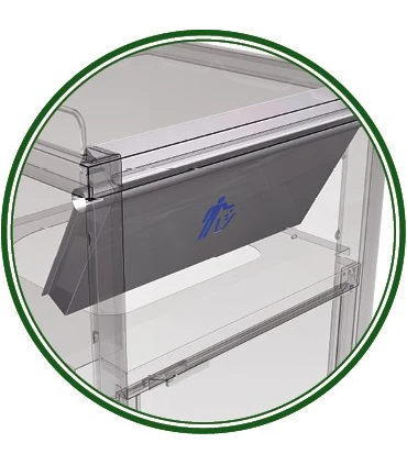 Contenedores y Papeleras Contenedor inoxidable para vaciado de bandejas Fricosmos 80660