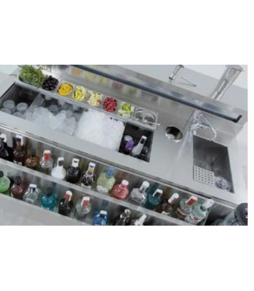 Mesas Neutras Coctelería Mesa Acero Inoxidable para Coctelería 2000x745x900mm Eratos MCE-200-E Mesas Neutras Coctelería Mesa Acero Inoxidable para Coctelería 2000x745x900mm Eratos MCE-200-E