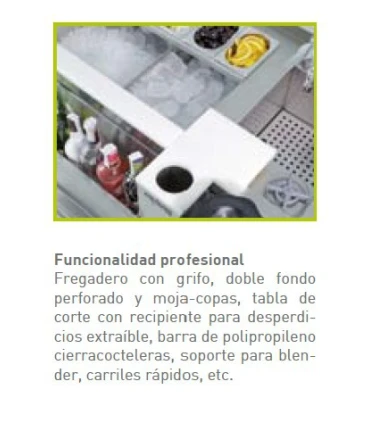 Mesas Neutras Coctelería Mesa Acero Inoxidable para Coctelería 1200x745x900mm Eratos MCE/S-120