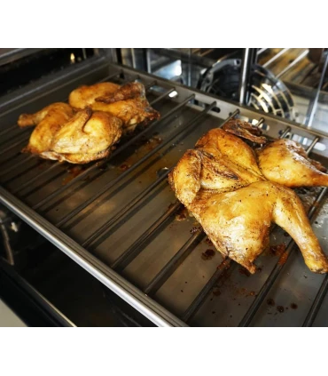 Bandejas GN 1/1 Parrilla inox para 3 pollos a la diabla GN 1/1 Pollo.Grill de Unox Unox GRP840