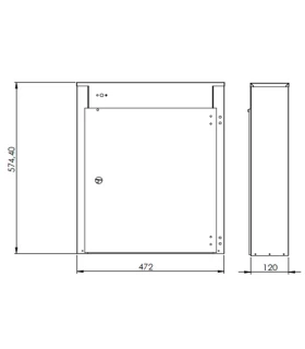 Armario Esterilizador UV de 14 Cuchillos Edenox EC-14