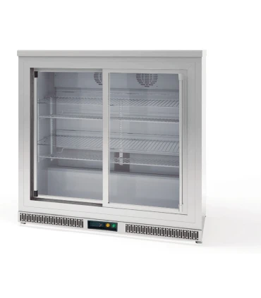 Back Bars Back Bar inox 3 puertas correderas EHBS-350-LI altura 85 cms Docriluc EHBS-350-LI