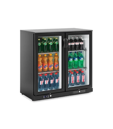 Back Bars Back Bar negro 3 puertas batientes Infrico ERV 35 SH altura 85 cms Infrico ERV 35 SH
