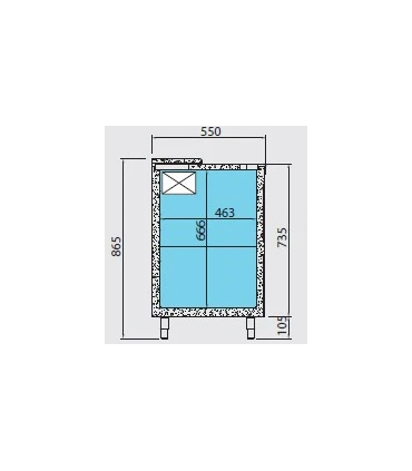 Botelleros Botellero inox Gran Capacidad 5 Puertas Infrico EB 2500 II Infrico EB 2500 II